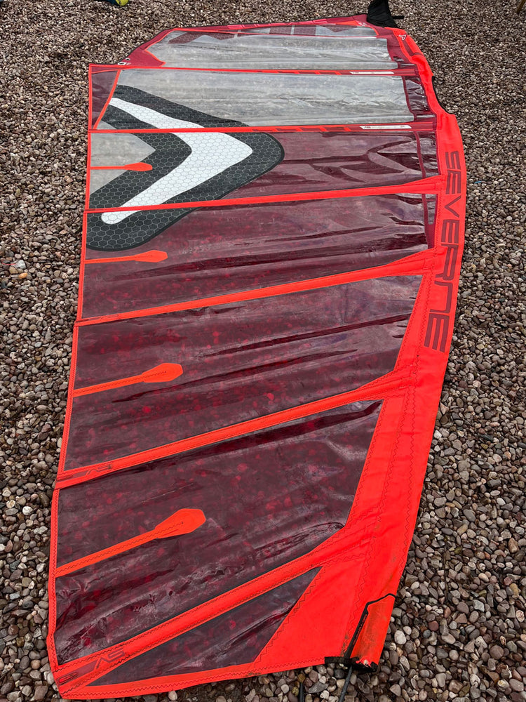 2023 Severne NCX 6.5m2 red Used windsurfing sails