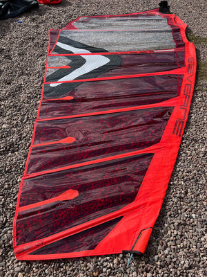 
                  
                    Load image into Gallery viewer, 2023 Severne NCX 6.5m2 red Used windsurfing sails
                  
                