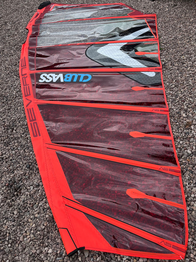2023 Severne NCX 6.5m2 red Used windsurfing sails