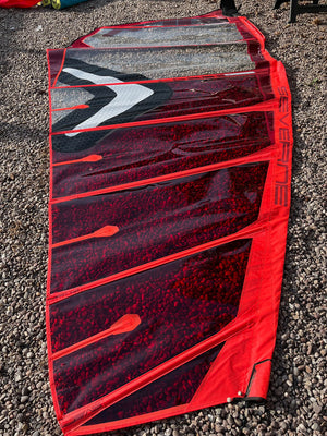 
                  
                    Load image into Gallery viewer, 2023 Severne NCX 7.0m2 red Used windsurfing sails
                  
                
