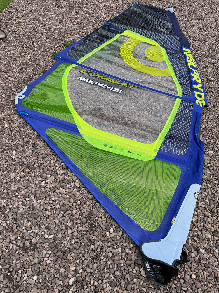 2016 Neilpryde Combat 4.7 m2 Used windsurfing sails