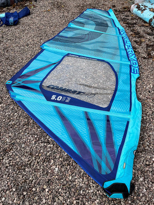 
                  
                    Load image into Gallery viewer, 2021 Neilpryde Combat HD 5.0 m2 Used windsurfing sails
                  
                