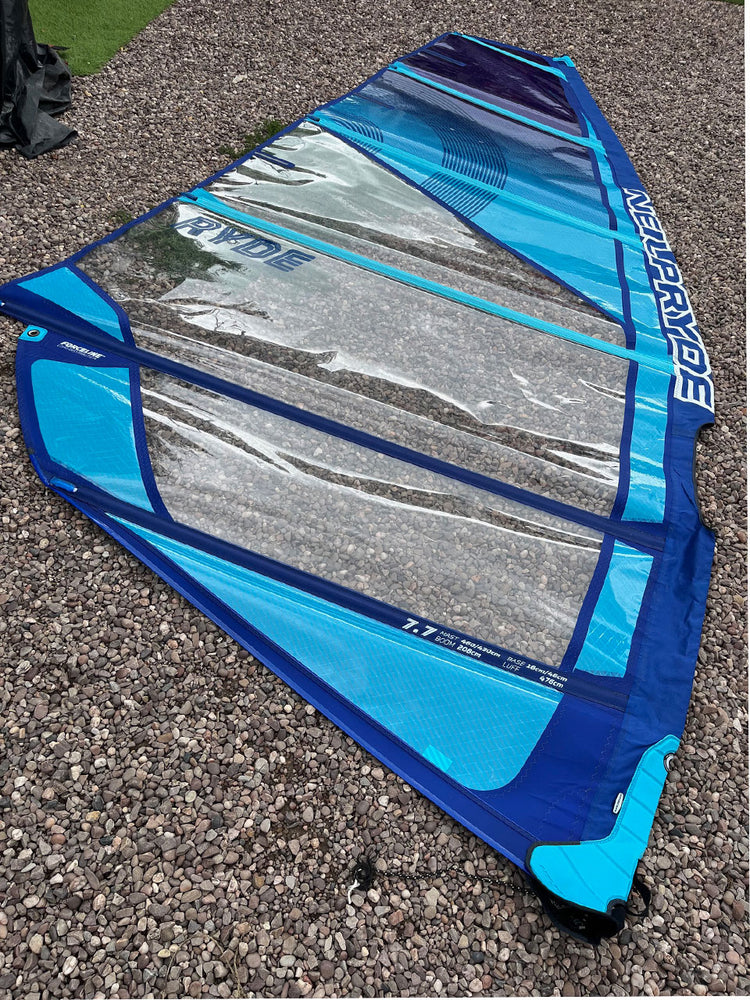 2021 Neilpryde Ryde 7.7 m2 Used windsurfing sails