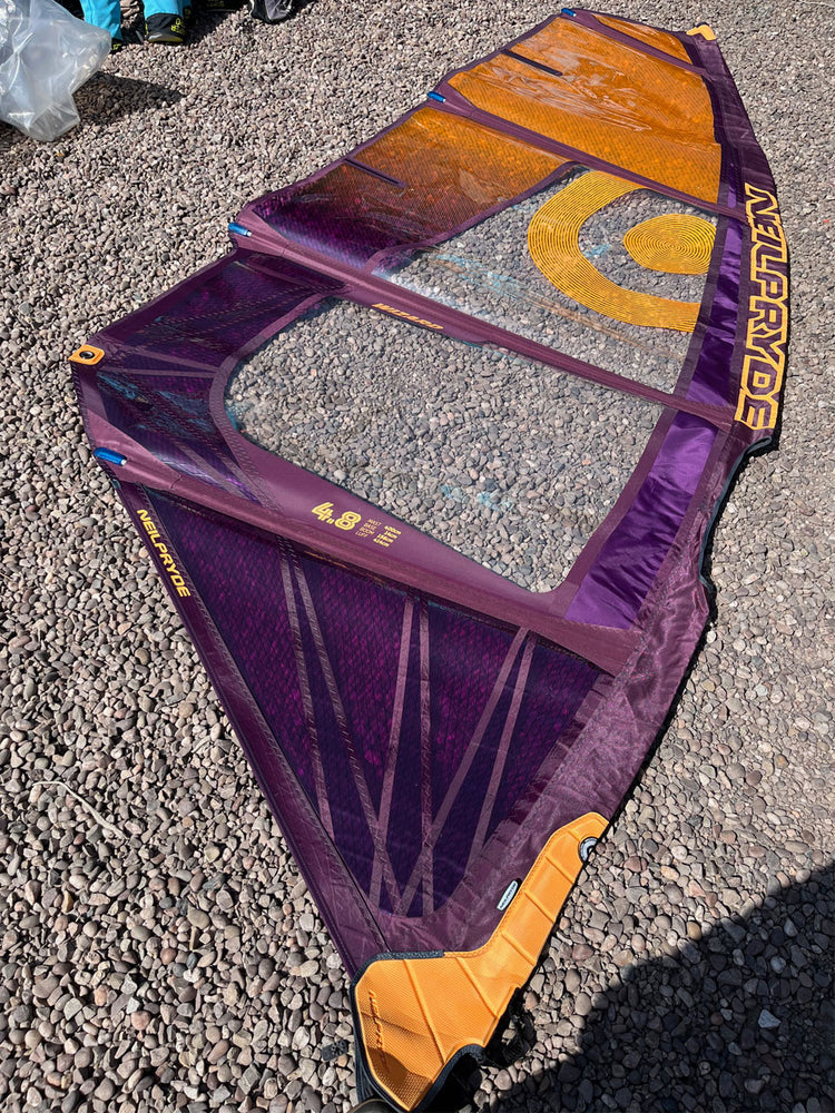 2022 Neilpryde Wizzard 4.8 m2 Used windsurfing sails