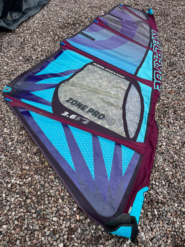 2020 Neilpryde Zone Pro HD 3.6 m2 Used windsurfing sails