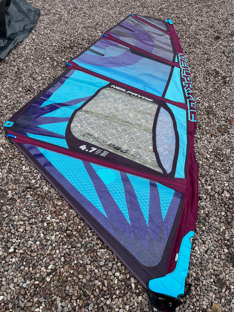 2020 Neilpryde Zone Pro HD 4.7 m2 Used windsurfing sails
