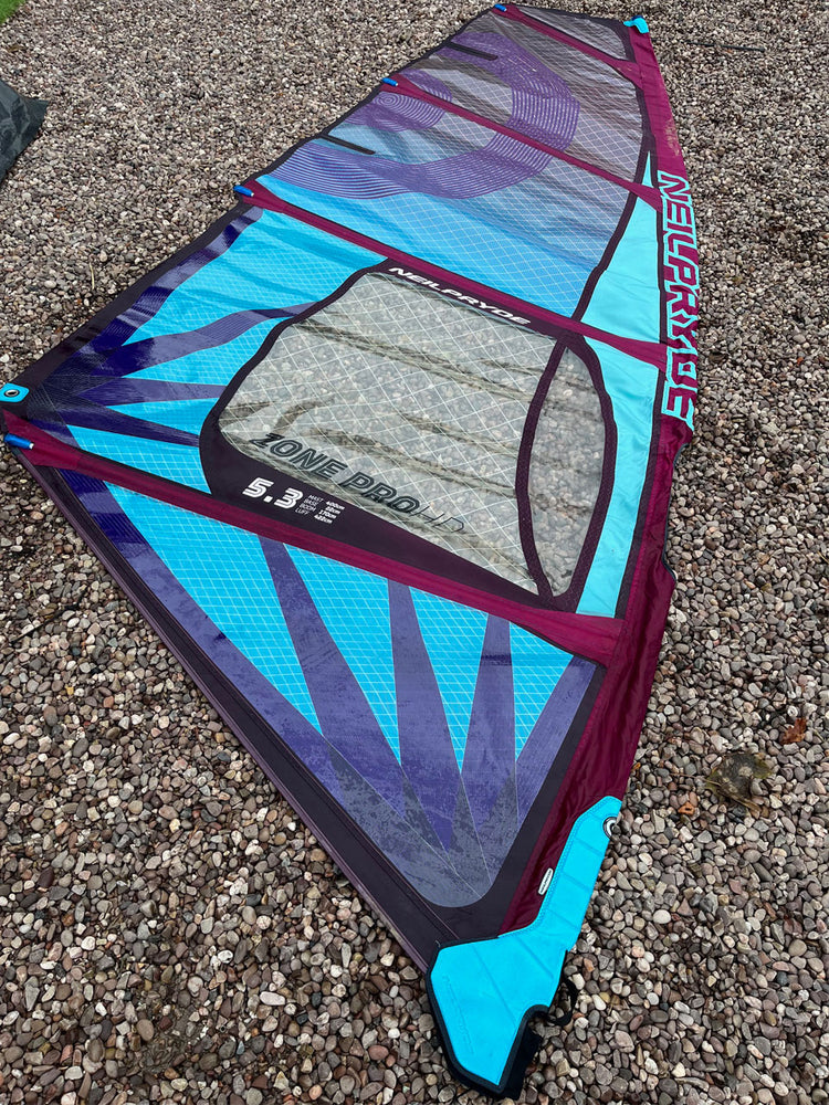 2020 Neilpryde Zone Pro HD 5.3 m2 Used windsurfing sails