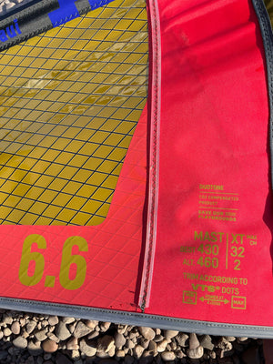 
                  
                    Load image into Gallery viewer, 2024 Duotone E Pace 6.6 m2 Used windsurfing sails
                  
                