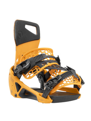 NIDECKER SUPERMATIC SNOWBOARD BINDINGS - DUNE ORANGE - 2025 DUNE ORANGE SNOWBOARD BINDINGS