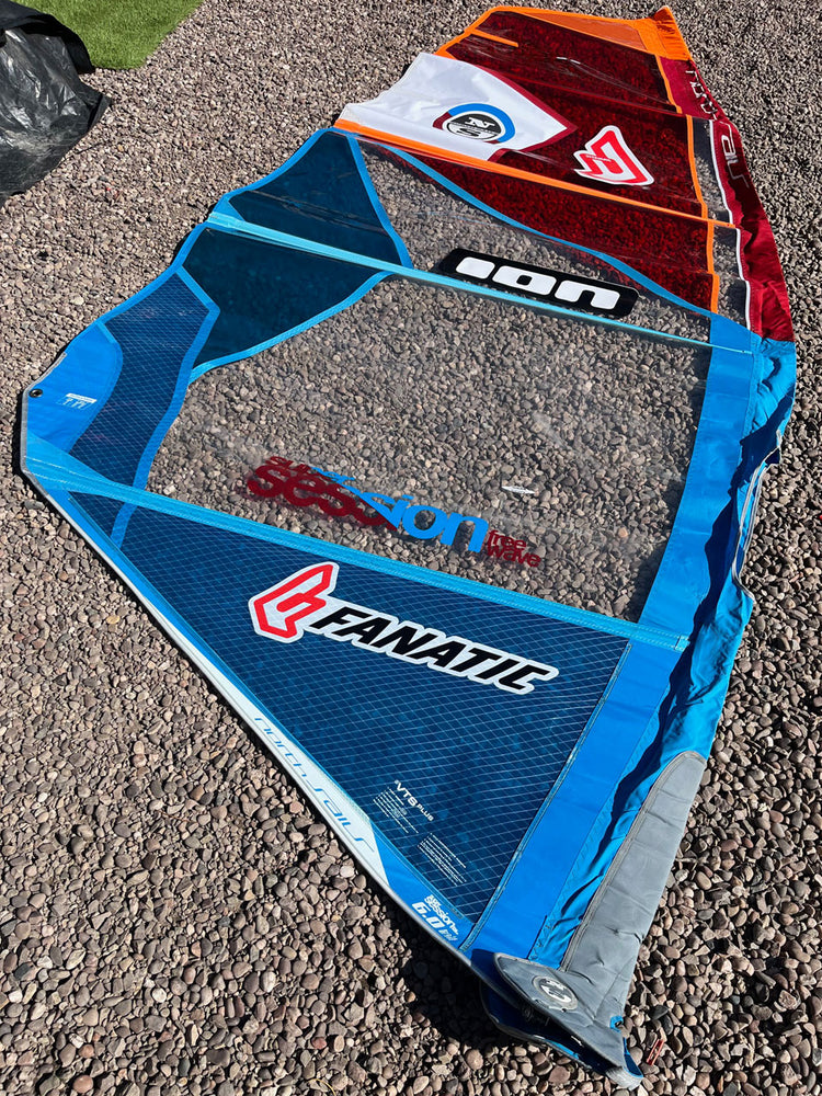 2018 North Super Session 6.0 m2 Used windsurfing sails