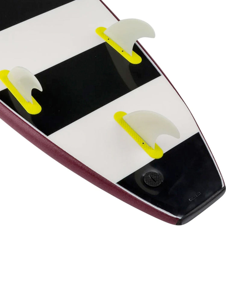 CATCH SURF ODYSEA LOG SURFBOARD - MAROON 8'0" SURFBOARDS