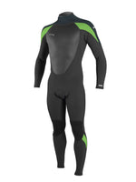 O'Neill Epic 3/2mm BZ Wetsuit - Black Dayglow - 2023 Mens summer wetsuits