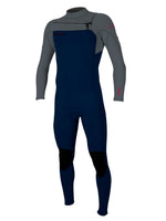 O'Neill Hammer 3/2mm Chest Zip Wetsuit - Abyss Graphite - 2025 Mens summer wetsuits