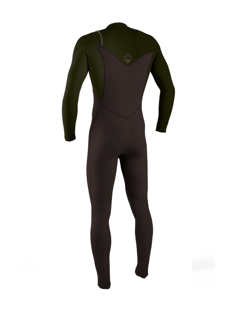 O'Neill Hyperfreak 5/4+mm Chest Zip Wetsuit - Arabica/Ranger - 2026 Mens winter wetsuits