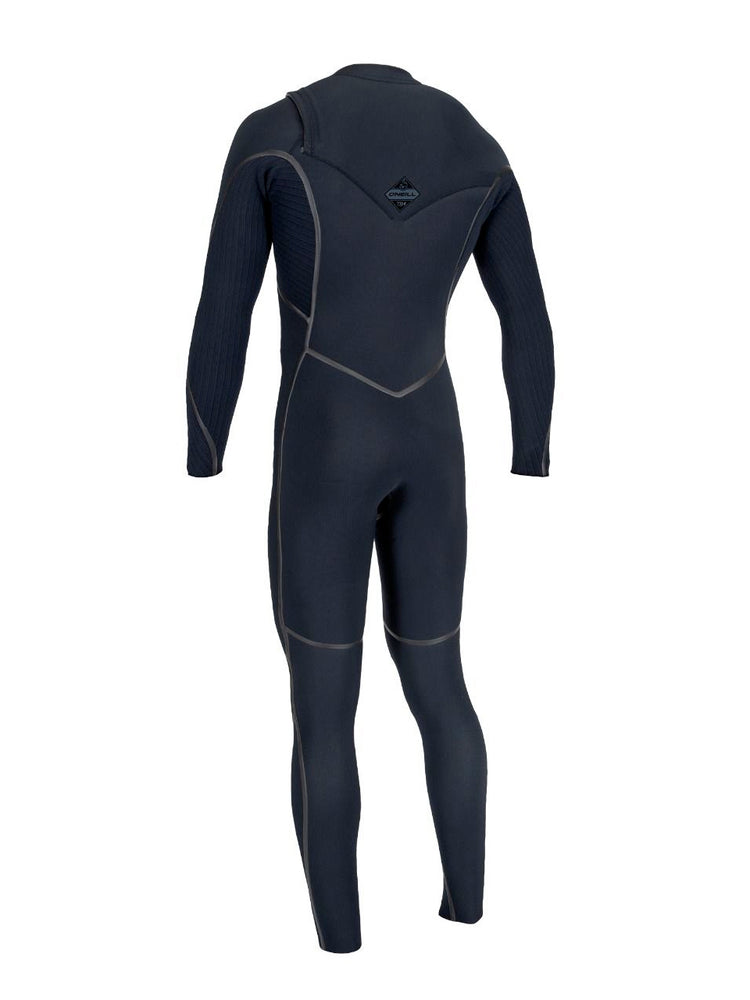 O'Neill Hyperfreak Fire 5/4+mm Chest Zip Wetsuit - Carbon - 2026 Mens winter wetsuits