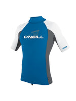 O'Neill Premium Skins Mens S/S Turtleneck Rash Guard - Deepsea/Graphite/White - 2025 XL Rashvests