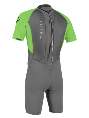 
                  
                    Load image into Gallery viewer, O&amp;#39;Neill Reactor 2MM Shorty Wetsuit - Black Dayglo - 2023 Mens shorty wetsuits
                  
                