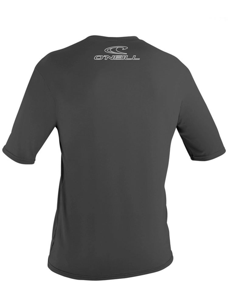 O'Neill Basic Skins Mens S/S Rash Vest - Black - 2025 Rashvests