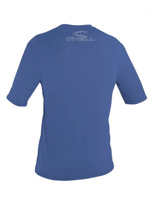 
                  
                    Load image into Gallery viewer, O&amp;#39;Neill Basic Skins Mens S/S Rash Vest - Pacific - 2025 Rashvests
                  
                