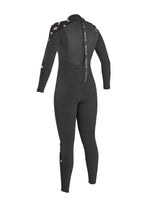 O'Neill Womens Epic 5/4mm BZ Wetsuit - Black Cindy Daisy - 2024 Womens winter wetsuits