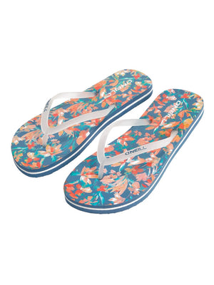 
                  
                    Load image into Gallery viewer, O&amp;#39;Neill Womens Profile Graphic Sandals - Blue Painted Tropics 40 Windsurfing Footwear
                  
                