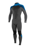 O'Neill Kids Epic Back Zip 5/4MM Wetsuit - Black/Graphite/Bali Blue - 2026 16 Kids winter wetsuits
