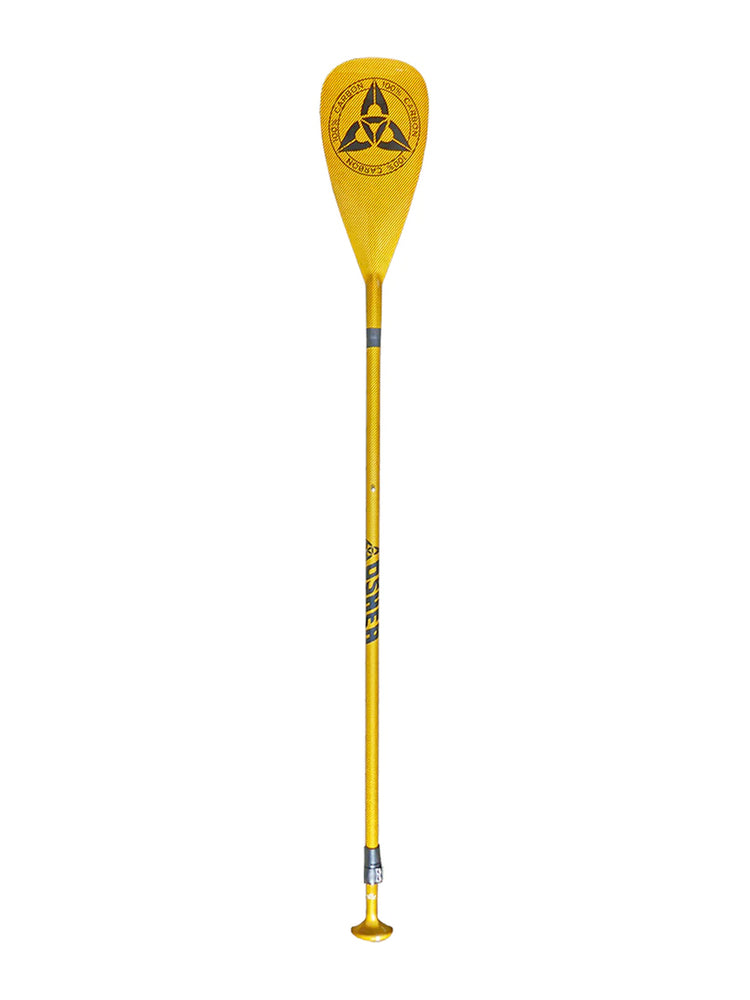 O'shea 100% Carbon 3 Piece Adjustable SUP Paddle - Gold SUP Paddles