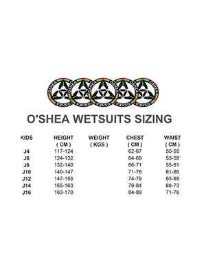 
                  
                    Load image into Gallery viewer, O&amp;#39;Shea Prisma 3/2 mm Kids Summer Wetsuit - Black Pink Kids summer wetsuits
                  
                