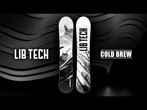 
                  
                    Load and play video in Gallery viewer, LIB TECH COLD BREW SNOWBOARD - 2024
                  
                