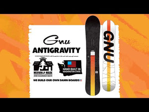 
                  
                    Load and play video in Gallery viewer, GNU ANTIGRAVITY SNOWBOARD - 2024
                  
                