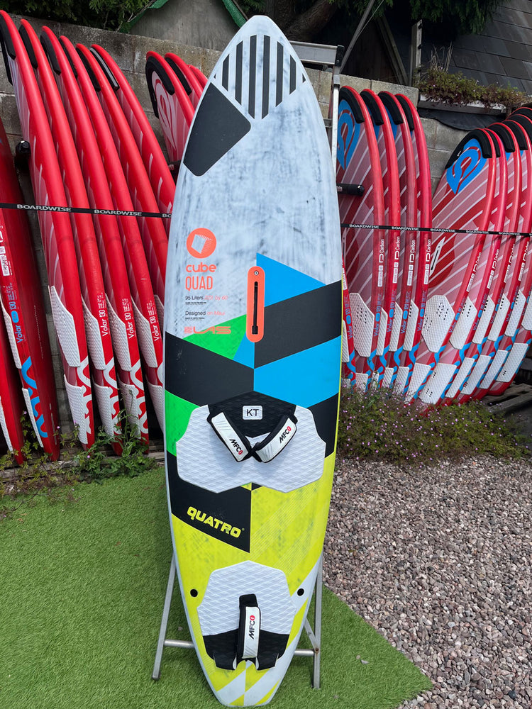 2017 Quatro Cube Quad 95 Used windsurfing boards
