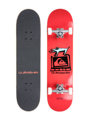 
                  
                    Load image into Gallery viewer, QUICKSILVER GHETTO DOG COMPLETE SKATEBOARD 8 skateboard completes
                  
                