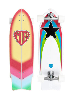
                  
                    Load image into Gallery viewer, QUICKSILVER MARK RICHARDS SUPER TWIN SURFSKATE LONGBOARD COMPLETES
                  
                