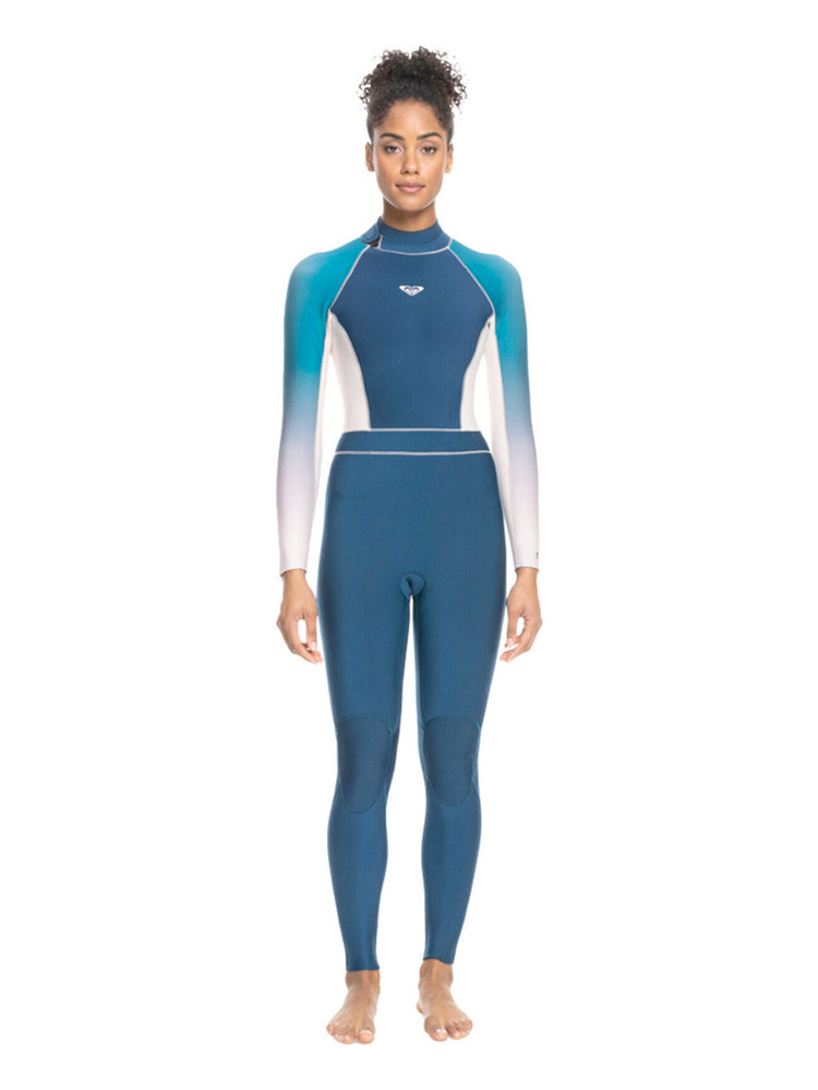Roxy Womens Rise 3/2mm GBS Wetsuit - Iodene Blue - 2023 18 Womens summer wetsuits