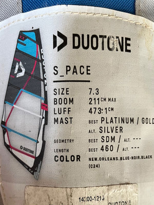 
                  
                    Load image into Gallery viewer, 2020 Duotone S Pace 7.3m2 Used windsurfing sails
                  
                