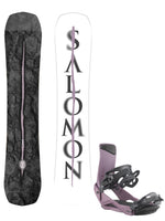 SALOMON CRAFT COMPLETE SNOWBOARD PACKAGE - 2025 158 CM LARGE SNOWBOARD PACKAGES