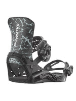 SALOMON DISTRICT PRO TEAM SNOWBOARD BINDINGS - BLACK - 2026 SNOWBOARD BINDINGS