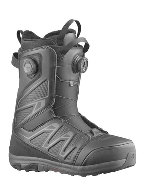 
                  
                    Load image into Gallery viewer, SALOMON LAUNCH BOA SJ BOA SNOWBOARD BOOTS - BLACK - 2026 BLACK SNOWBOARD BOOTS
                  
                