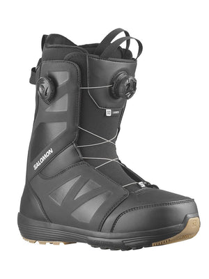 
                  
                    Load image into Gallery viewer, SALOMON LAUNCH BOA SJ BOA SNOWBOARD BOOTS - BLACK - 2024 BLACK SNOWBOARD BOOTS
                  
                