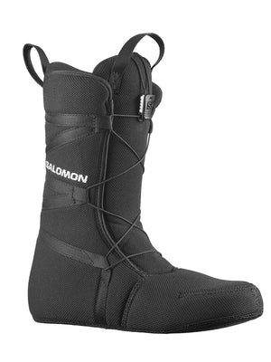 
                  
                    Load image into Gallery viewer, SALOMON WOMENS PEARL SNOWBOARD BOOTS - BLACK WHITE GOLD - 2024 SNOWBOARD BOOTS
                  
                