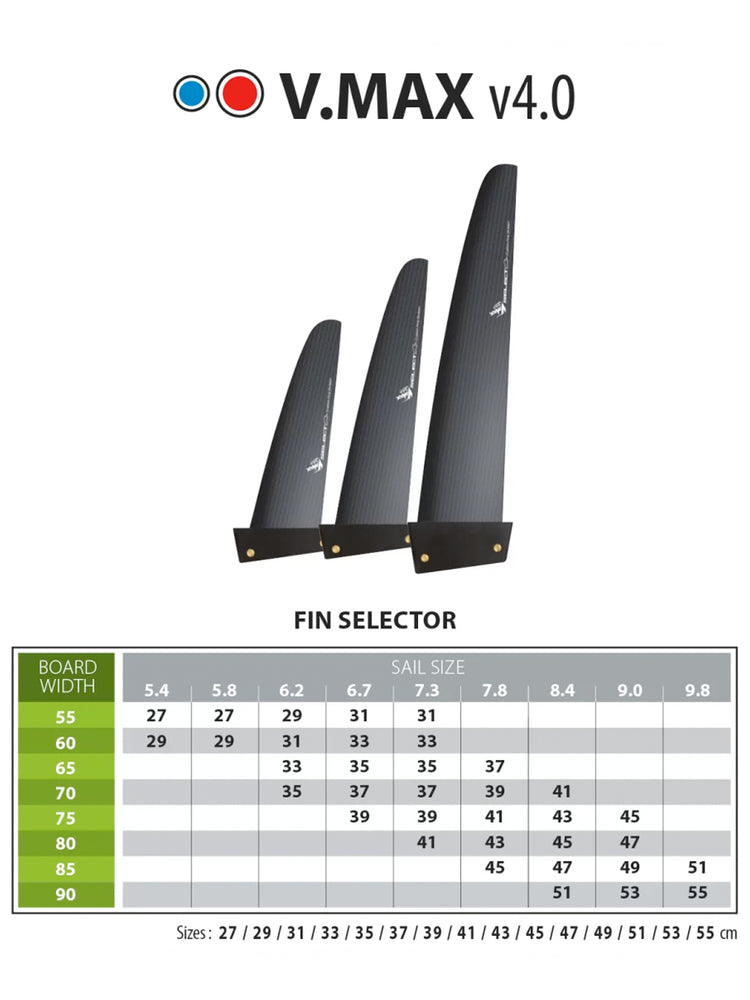 Select V-Max 4.0 Tuttle Box Fin Fins