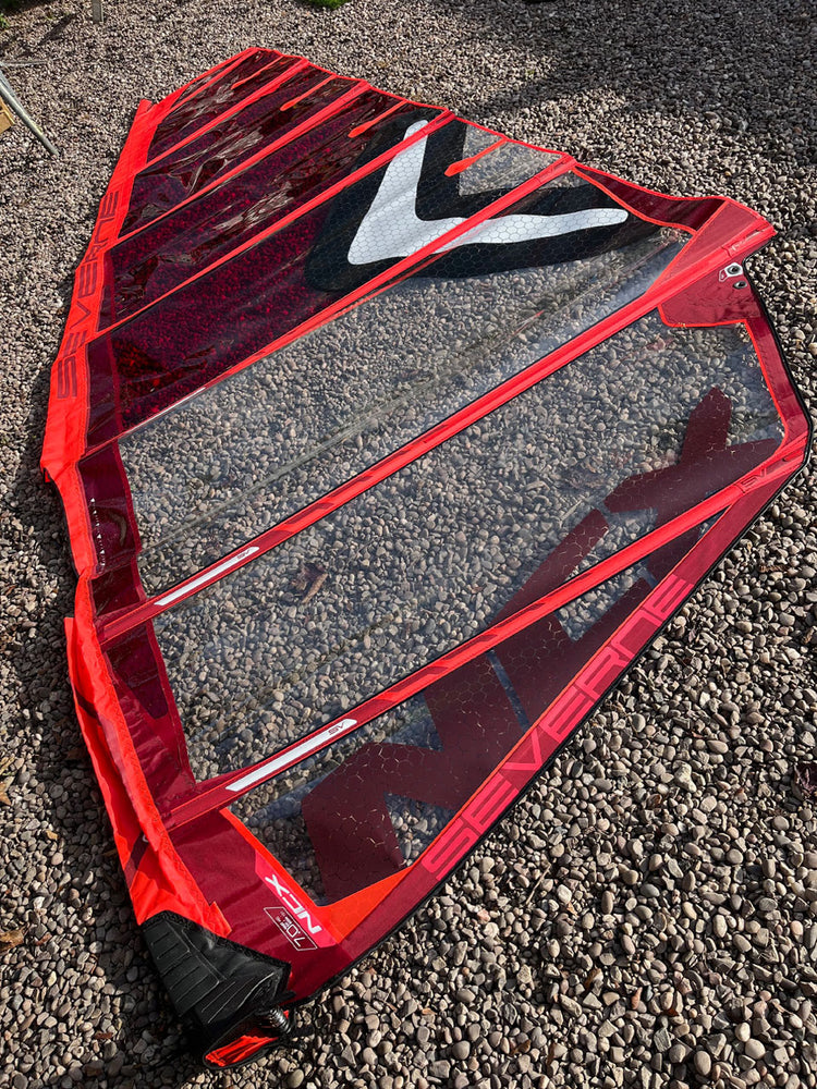 2023 Severne NCX 7.0m2 red Used windsurfing sails