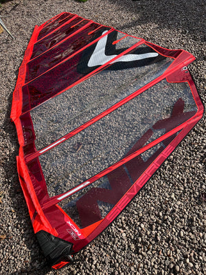 
                  
                    Load image into Gallery viewer, 2023 Severne NCX 7.0m2 red Used windsurfing sails
                  
                