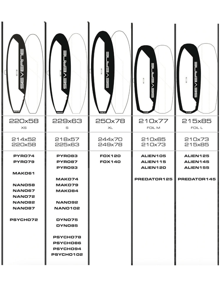 Severne Boardbag Windsurf Board Bags