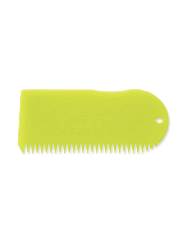 Mr Zoggs Sex Wax Wax Comb Yellow SURF ACCESSORIES