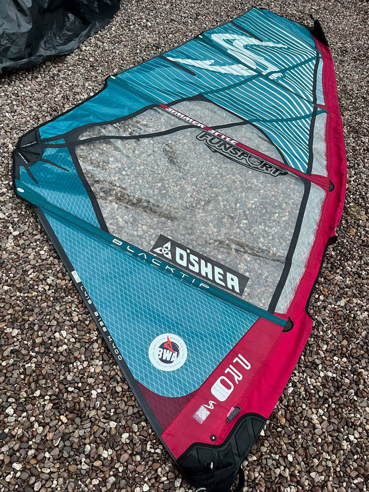 2025 Simmer Black Tip Team Edition 5.3 m2 Used windsurfing sails