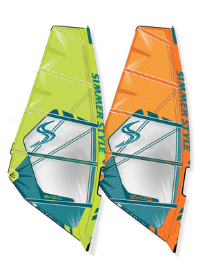 
                  
                    Load image into Gallery viewer, 2024 Simmer Evoq Sail New windsurfing sails
                  
                