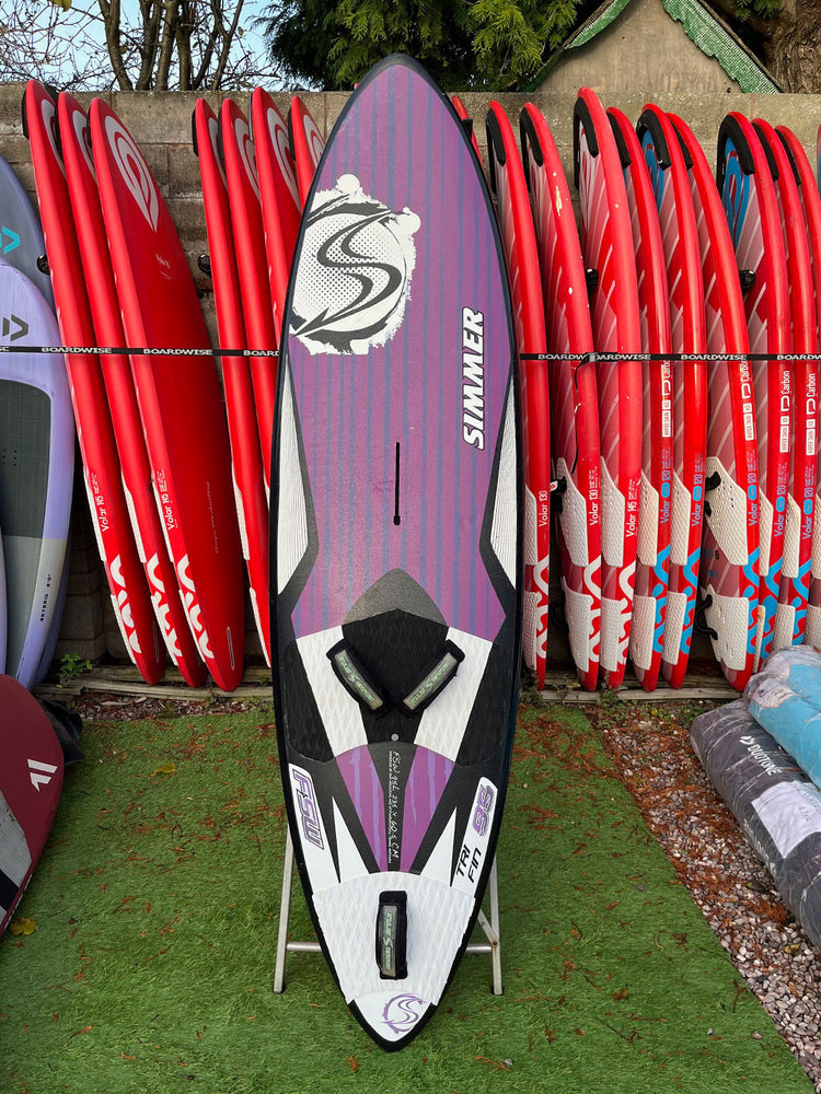 2013 Simmer Freewave Tri fin 95 Used windsurfing boards