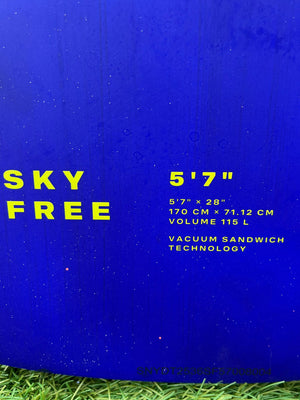 
                  
                    Load image into Gallery viewer, 2025 Duotone Sky Free 5&amp;#39;7&amp;quot; Wing Foil Board Used foil wing boards
                  
                