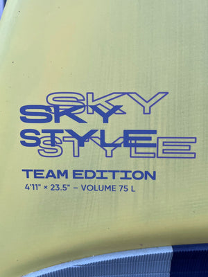 
                  
                    Load image into Gallery viewer, 2023 Fanatic Sky Style Team 4&amp;#39;11&amp;quot; Used foil wing boards
                  
                